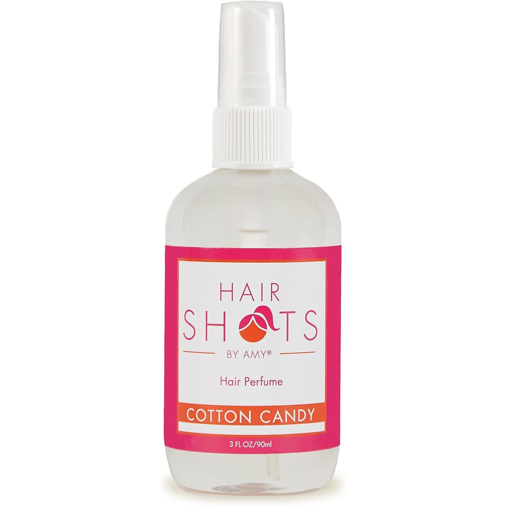Hair Shots by Amy Cotton Candy Perfume Quality Heat Activated Hair Fragrance front view