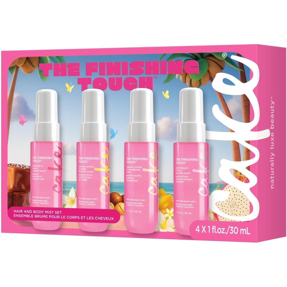 Cake Beauty The Finishing Touch gift set front view