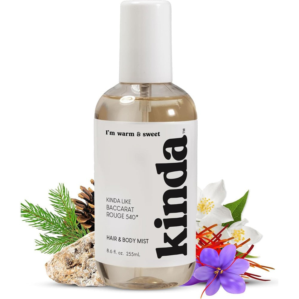 PB ParfumsBelcam Kinda Warm and Sweet hair and body mist front bottle view