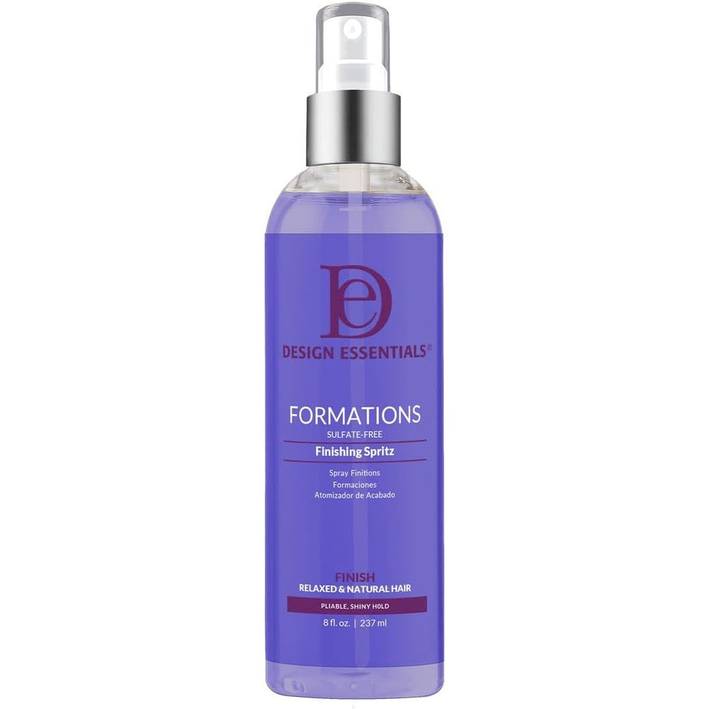Design Essentials Formations Finishing Spritz Hypoallergenic Fragrance For Relaxed And Natural Hair 8 Fluid Ounce - Image 1