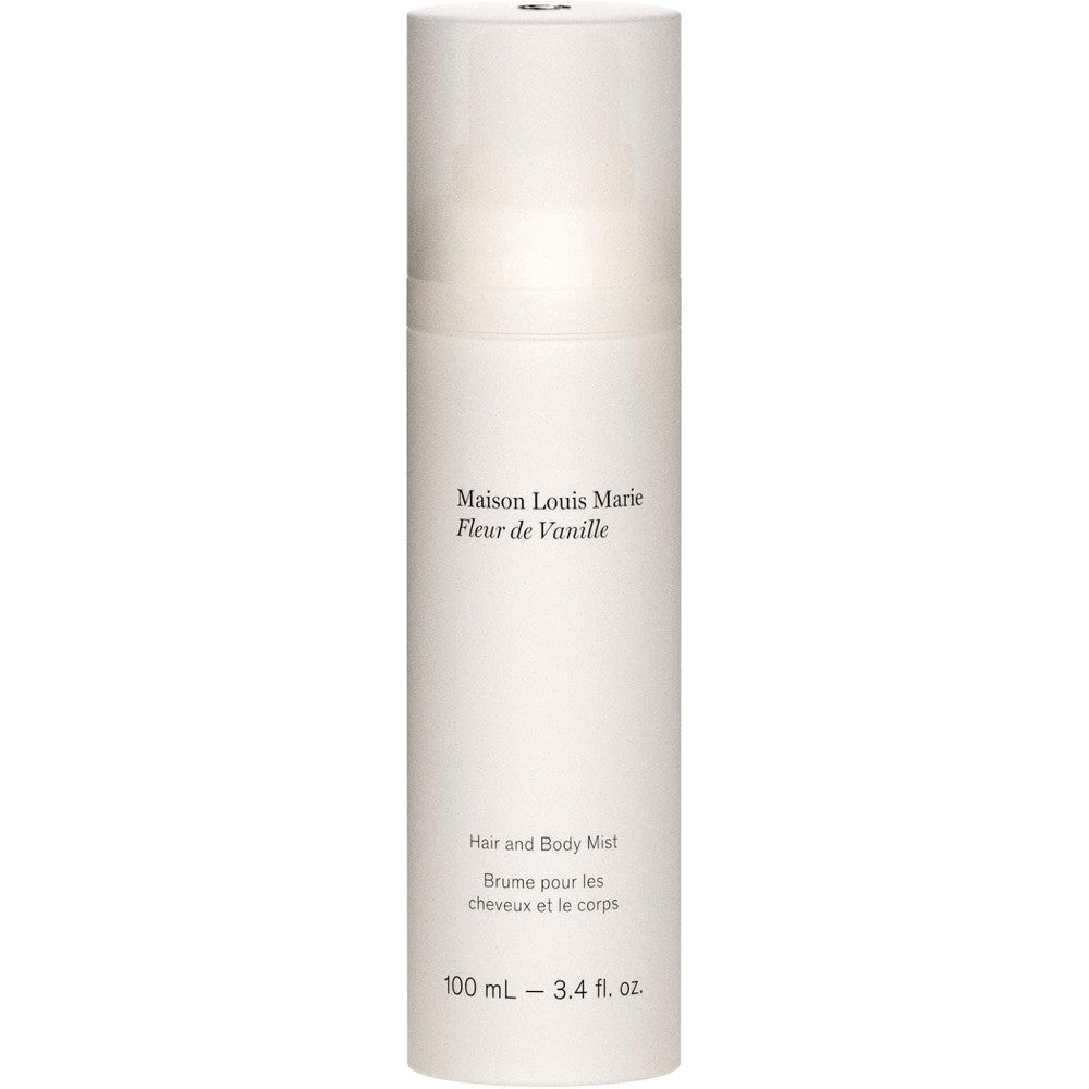 Maison Louis Marie Fleur de Vanille Hair and Body Mist front view packaging
