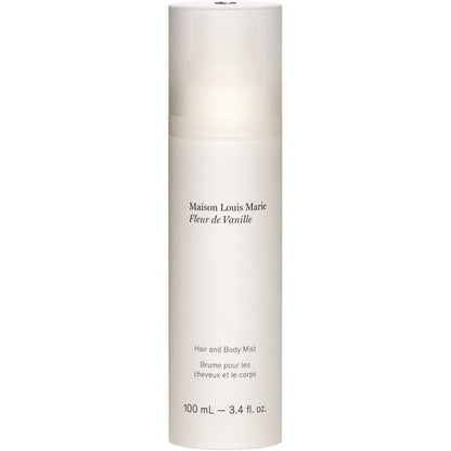 Maison Louis Marie Fleur de Vanille Hair and Body Mist front view packaging