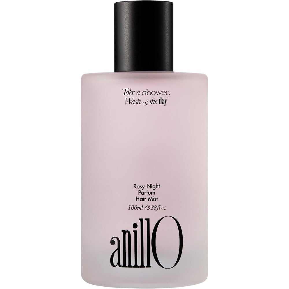 Anillo Rosy Night Vegan Hair Perfume spray bottle front view