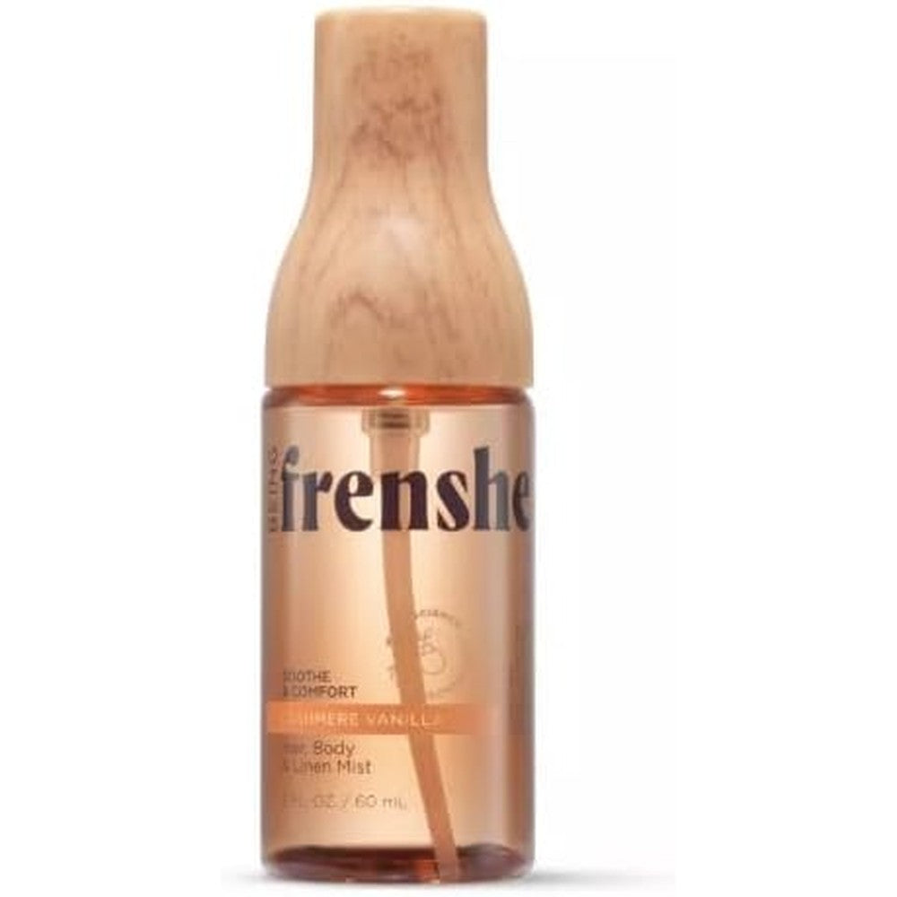 Being Frenshe Cashmere Vanilla Hair Body and Linen Mist front view bottle