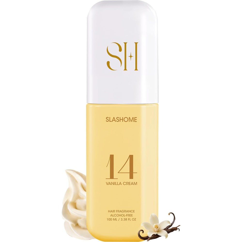 Slashome hair perfume front view bottle packaging