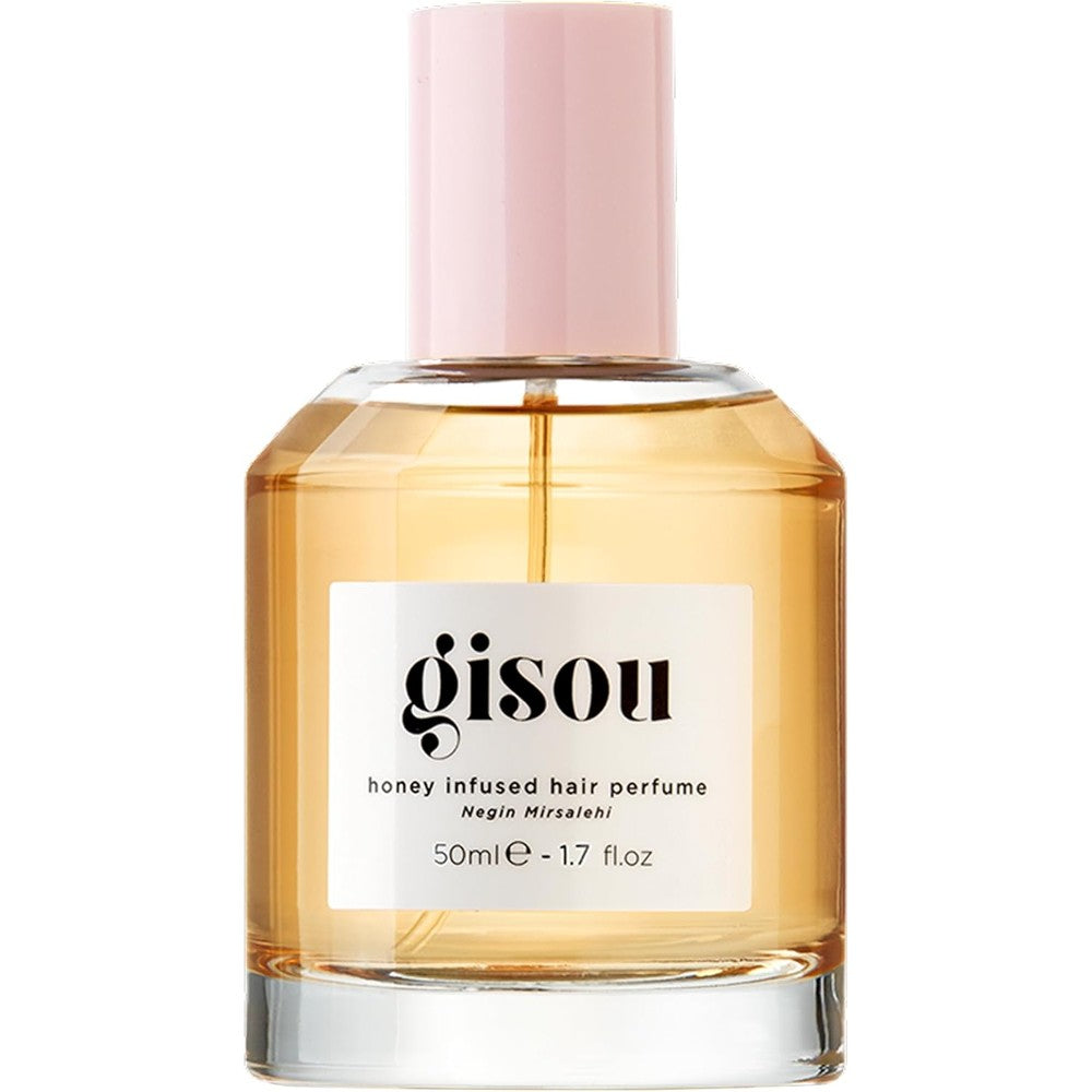 Gisou Honey Infused Hair Perfume front view luxury bottle