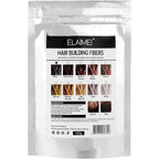 Aliver hair building fibers spray refill powder black front view bottle packaging