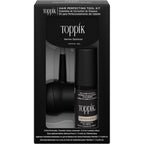 Toppik Hair Perfecting Tool Kit front view showing the 3 piece accessory set box