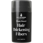 Hair Thickness Maximizer plant based hair fibers dark brown front view.