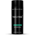 Thick Fiber hair building fibers black 25 grams front view bottle