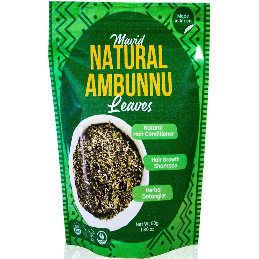 Mavid Natural Ambunu Leaves front view packaging