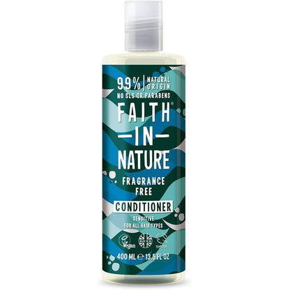 Faith In Nature Natural Fragrance Free Conditioner bottle front view