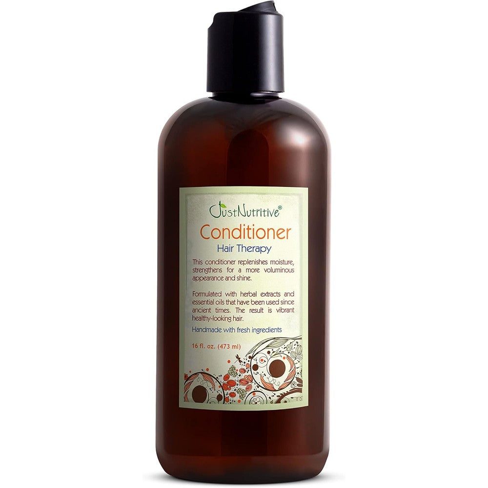 Just Nutritive Hair Loss Conditioner 16 Ounce front view showing authentic anti hair fall packaging.