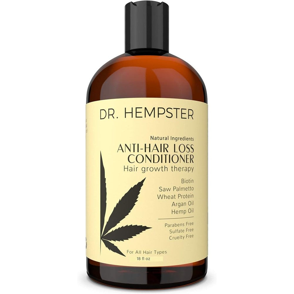 Dr. Hempster hair growth conditioner front view bottle