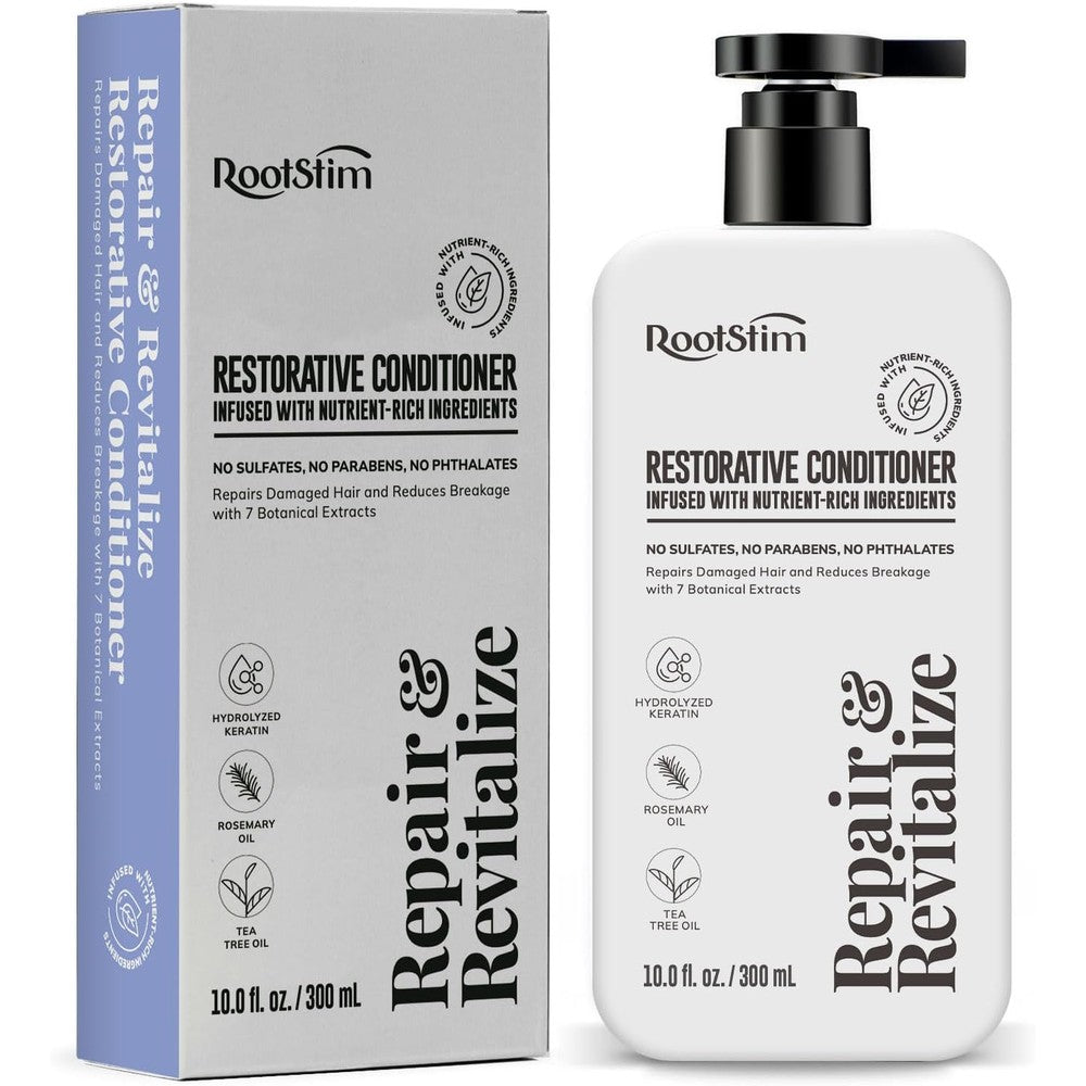 RootStim Rosemary Conditioner front view bottle for hair growth
