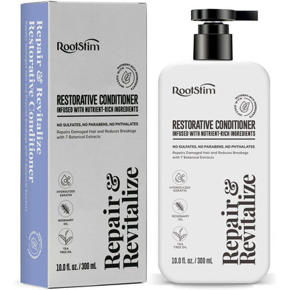 RootStim Rosemary Conditioner front view bottle for hair growth