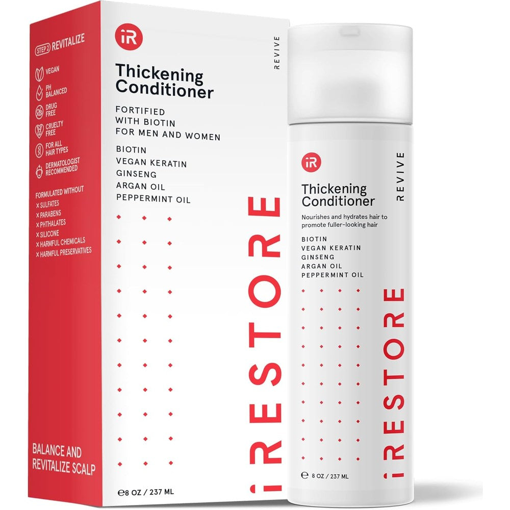 iRestore Biotin Hair Conditioner front view bottle