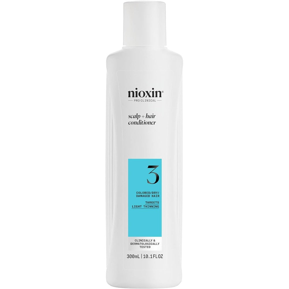 Nioxin System 3 Scalp And Hair Thickening Conditioner front view bottle