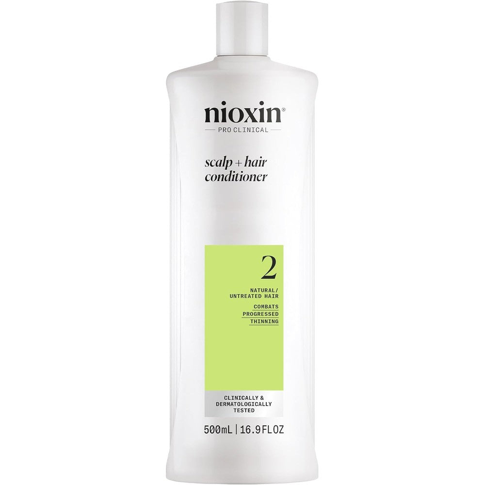 Nioxin Scalp and Hair Thickening System 2 Conditioner 16.9 Fluid Ounces front view