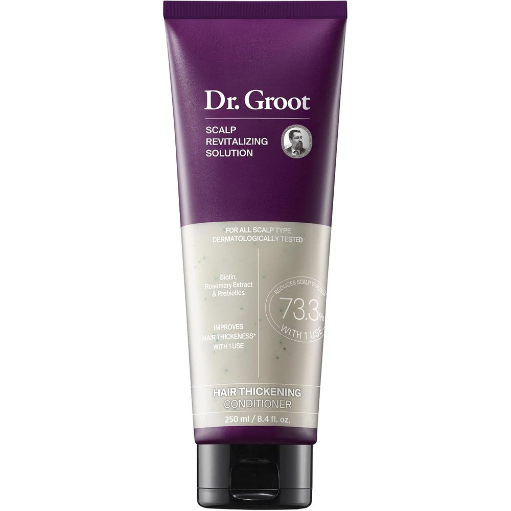 Dr. Groot hair thickening conditioner front view bottle