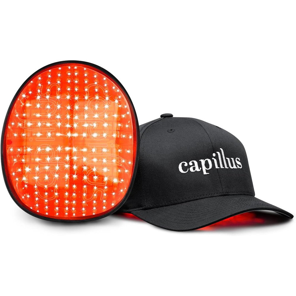 Capillus Plus laser therapy cap front view for hair regrowth