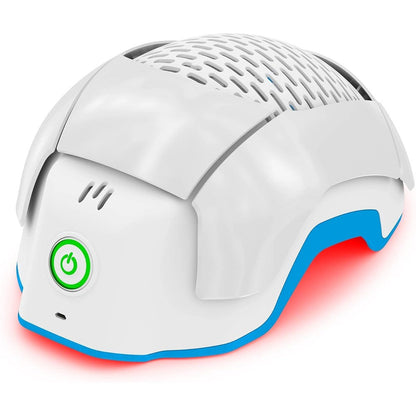 Theradome Pro LH80 laser hair growth helmet front view on a white background