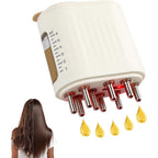 Jaxbo electric scalp massager front view showcasing white finish
