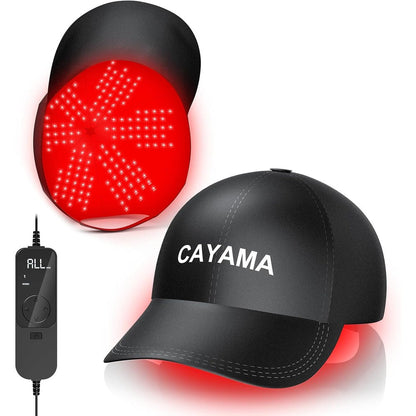 Cayama Red Light Hair Growth Cap front view device