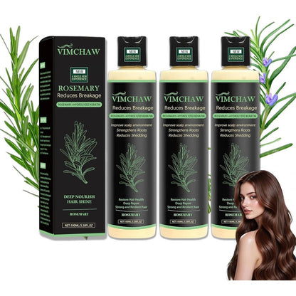 MEETIPLY organic rosemary hair growth shampoo front view for thinning hair remedies.