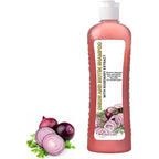Uinagy Mother Sparsh onion biotin and rosemary shampoo front view of pink bottle