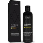 Ultrax Labs Hair Surge Caffeine Hair Thickening Shampoo front bottle view