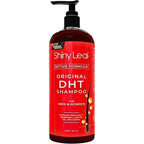 Shiny Leaf Anti Hair Loss DHT Blocker Shampoo front view featuring the red bottle design