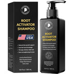 Psalmonica Root Activator Shampoo front view of bottle packaging