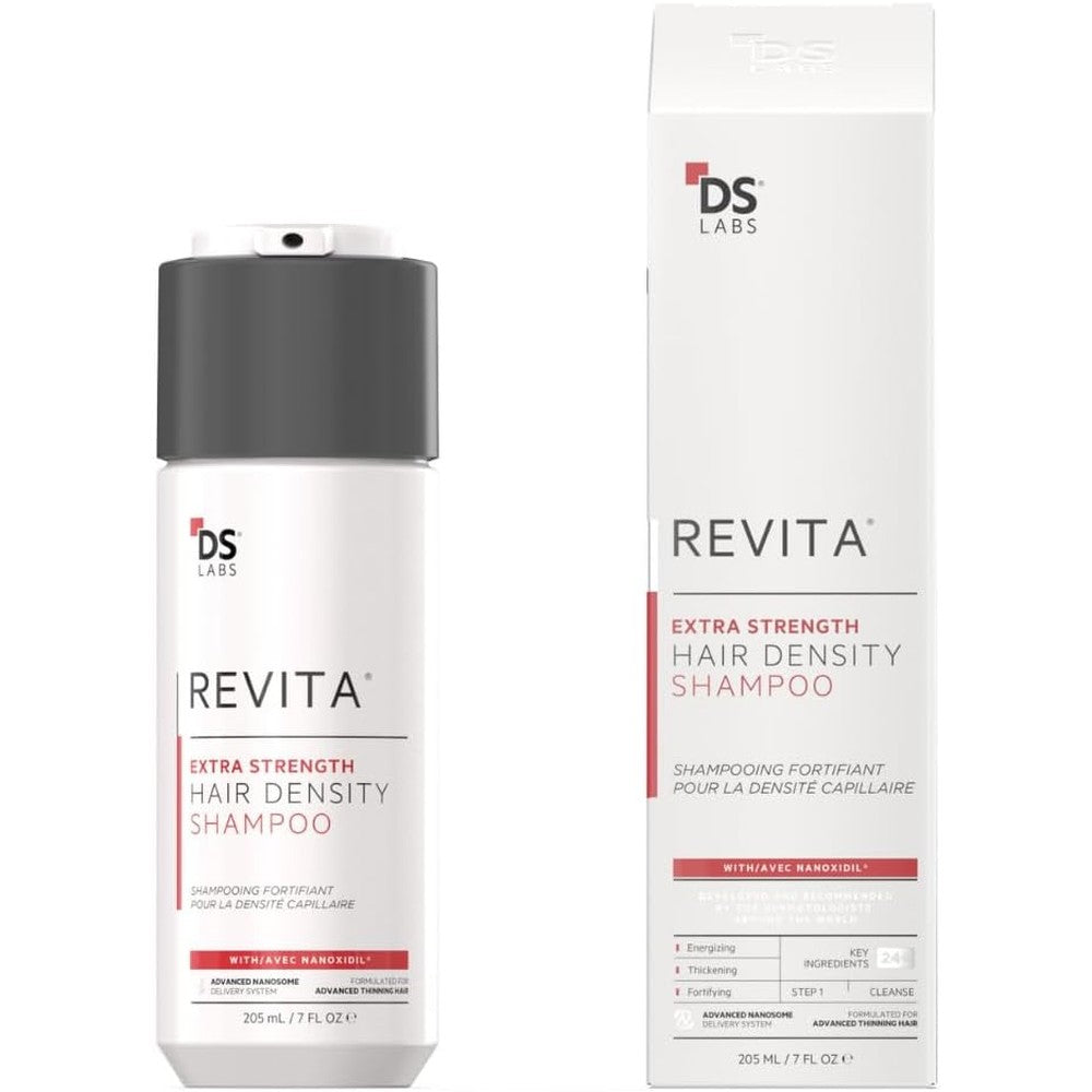 DS Laboratories Revita Extra Strength Shampoo front bottle view showing volume and branding