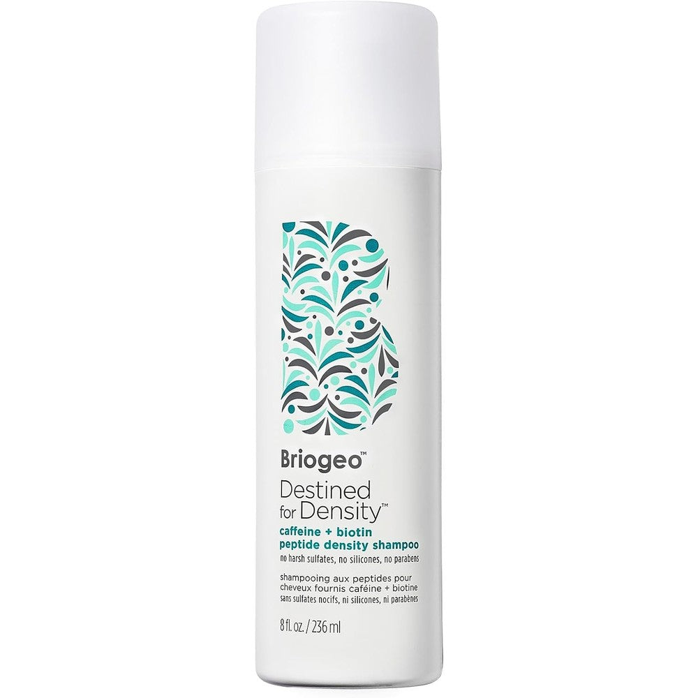 Briogeo Destined For Density Caffeine Plus Biotin Peptide Density Shampoo front bottle view