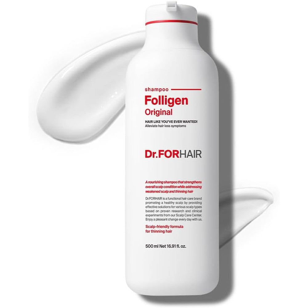 Dr.ForHair Folligen Original Shampoo front view bottle packaging