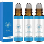 Mnevn advanced hair growth serum roll on front view packaging