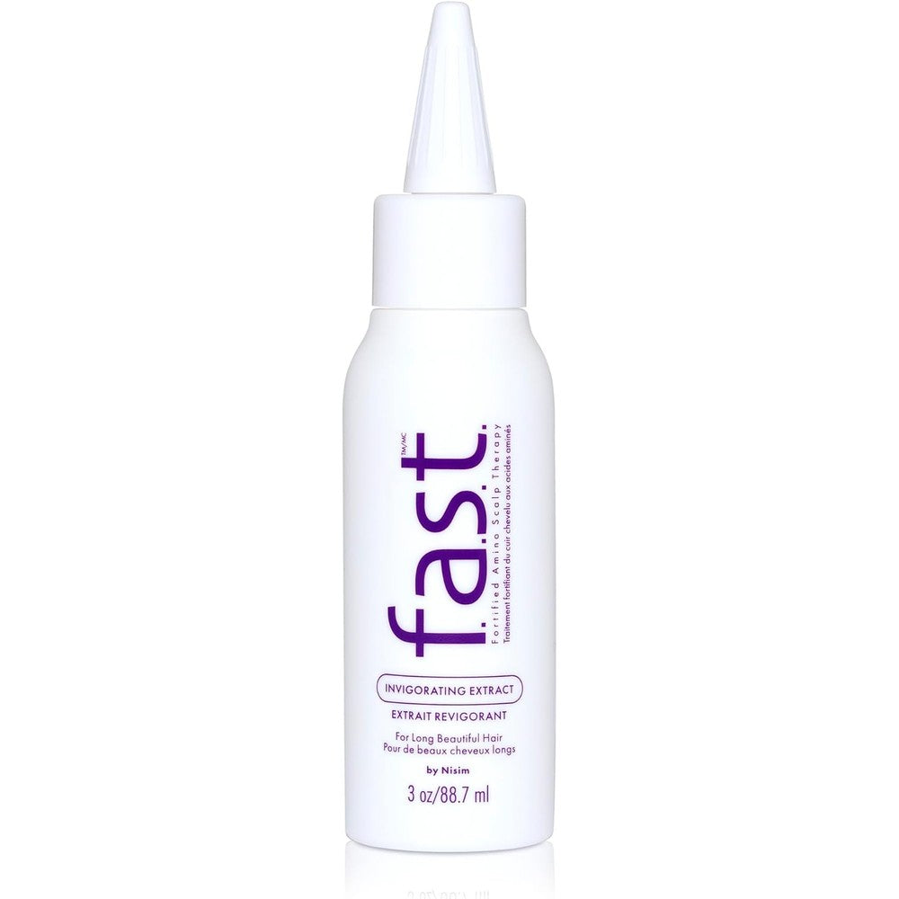 Nisim FAST Fortified Amino Scalp Therapy Invigorating Extract front view bottle for hair growth