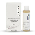 Glameura Keanu stem cell hair regrowth serum front packaging view