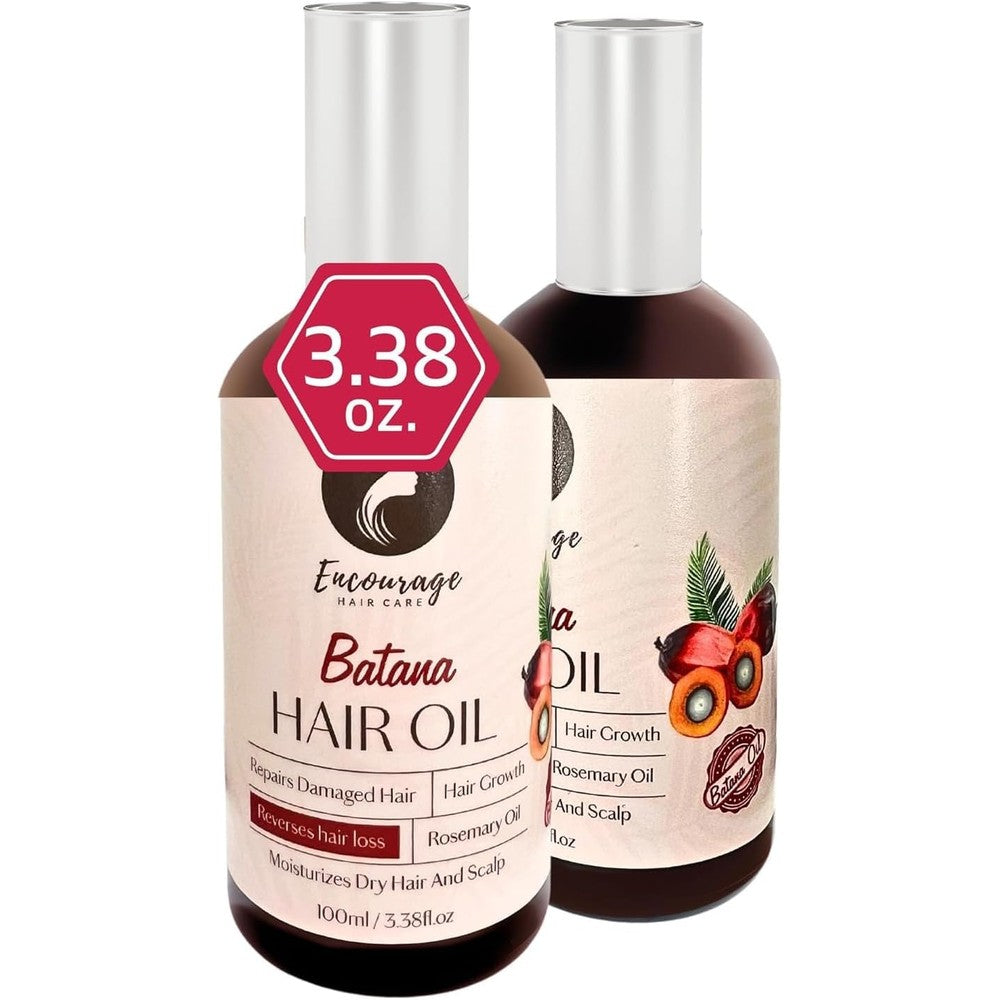Hangover Hack Batana Rosemary Hair Growth Serum front view bottle