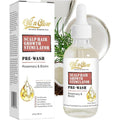 OilnGlow pre wash hair oil front view bottle and box packaging