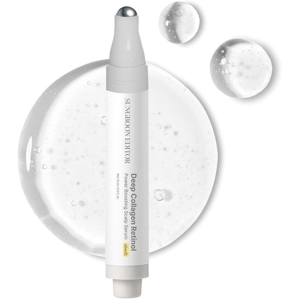 Sungboon Editor Deep Collagen Retinol Scalp Serum front view container
