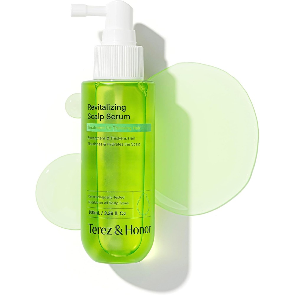 Terez And Honor Scalp Serum for Hair Growth Spray front view bottle