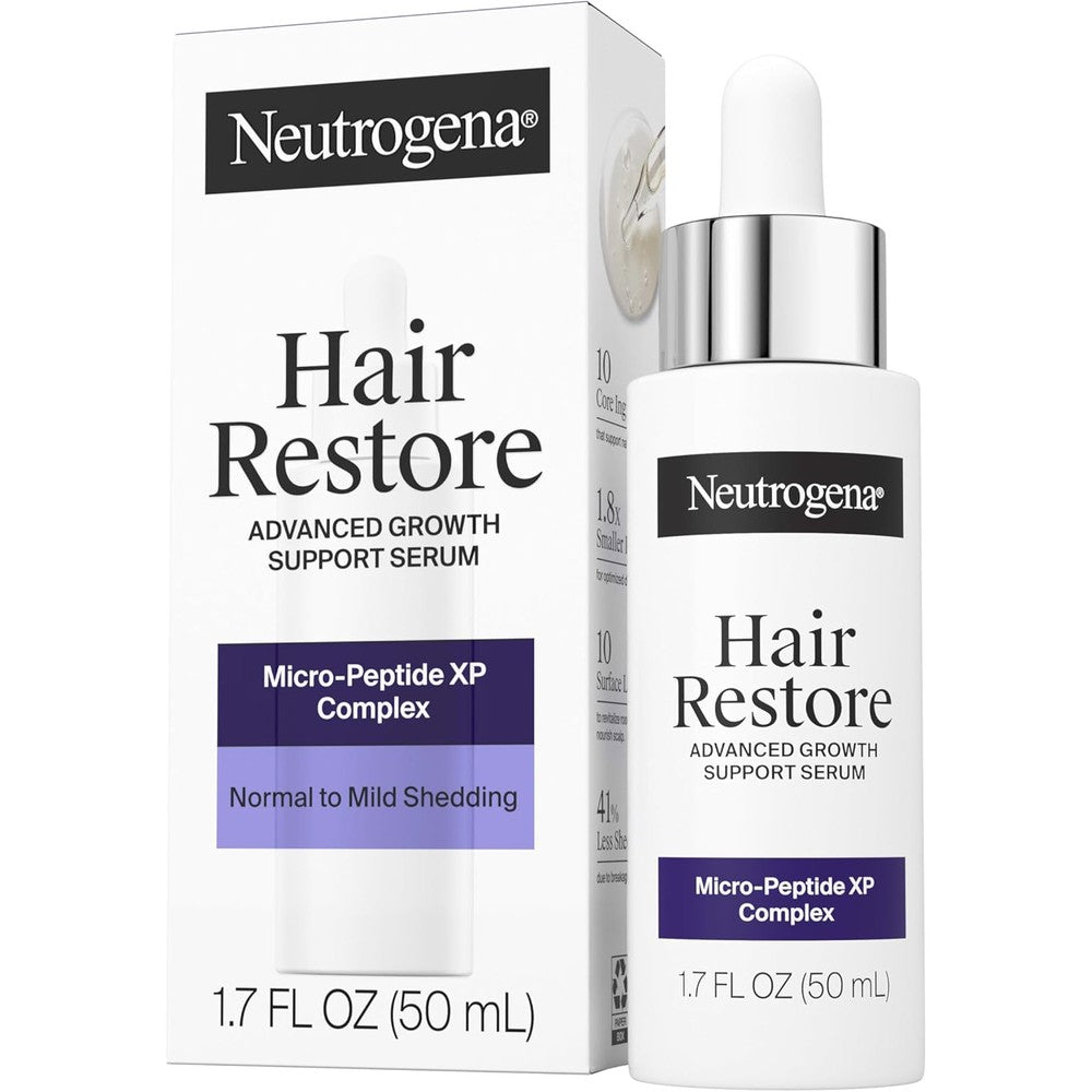 Neutrogena Hair Restore Advanced Growth Support Serum bottle front view