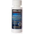 Kirkland Signature Minoxidil 5% topical solution front view of two fluid ounce bottle