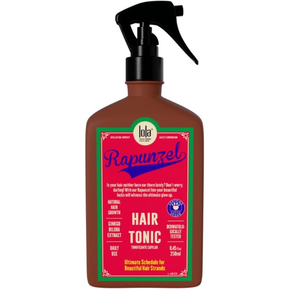 Lola From Rio Rapunzel Hair Tonic Spray front view hair strengthening treatment