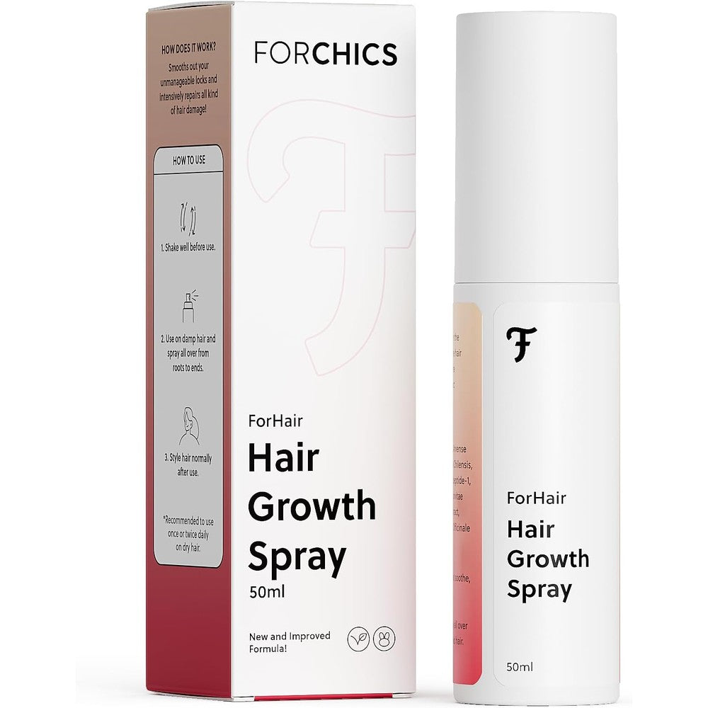 ForChics Hair Growth Serum for Women 50ml bottle front view for thinning hair solution