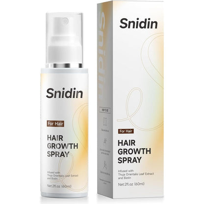 Snidin Hair Growth Spray front view bottle for thinning hair treatment