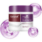 Karseell maca essence purple hair mask front view jar