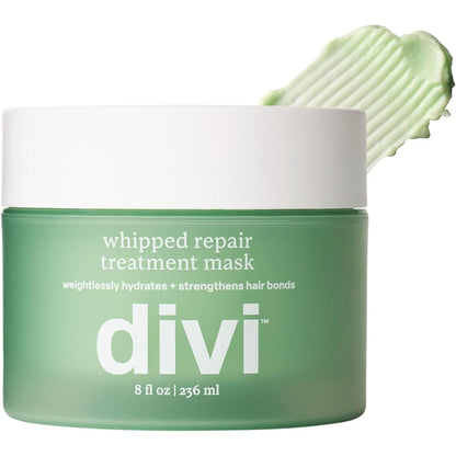Divi Whipped Repair Hair Treatment Mask front view of jar on white background
